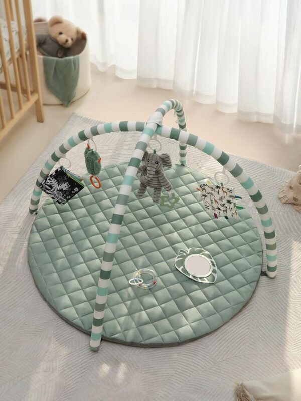 Diary Baby Play Gym Mat – Tummy Time Activity Mat with 6 Detachable Toys for Sensory & Motor Skill Development - Image 7